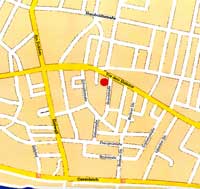 Lageplan Wudang-Zentrum Bremen